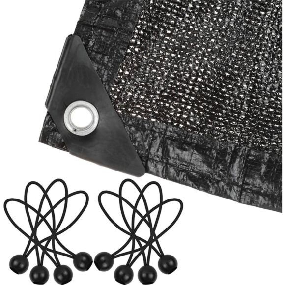 Greenhouse Covers Sunblock Shade Cloth Net Mesh Tarp 90% UV-Resistant Protection - Picture 2 of 8